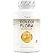 Colon Flora - 180 natürliche Darm Kapseln mit Flohsamenschalen, Milchsäurebakterien (Acidophilus), Glucomannan, Vitamin C, Calcium, Inulin - Hochdosiert - Vegan