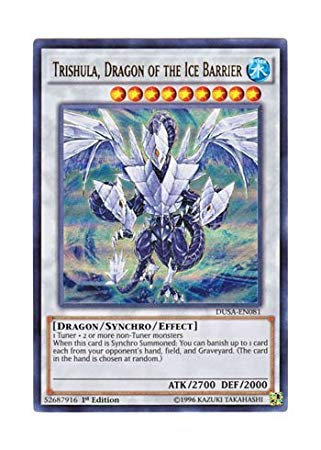 Amazon.co.jp: 遊戯王 英語版 DUSA-EN081 Trishula, Dragon of the Ice 