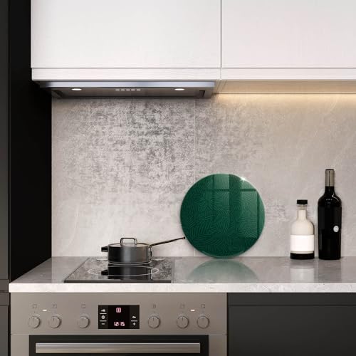 Planche à découper multifonctionnelle Wallfluent 30cm avec motif végétal moderne - 4