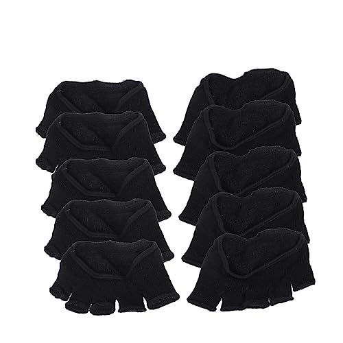 Holibanna Invisible Peep Toe Socks for Women Seamless Half Socks Breathable Design