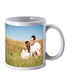 Kopierladen Karnath GmbH Kaffeebecher mit eigenem Motiv oder Foto selbst gestalten - hochwertige weiße Keramiktasse - Fototasse - Motivtasse - Fotogeschenk