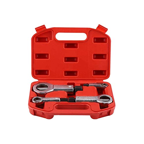 Wifehelper Nut Splitter Tool, Rusted Broken Damaged Corroded Stuck Nut Removing Splitting Tool 4Sizes Remover Splitter Nut Remover Tools Stuck Rusted Nut Breaker(05)