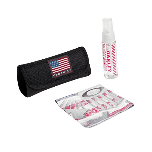 Oakley USA American Flag Sunglass Eyeglass Eyewear Cleaning Kit
