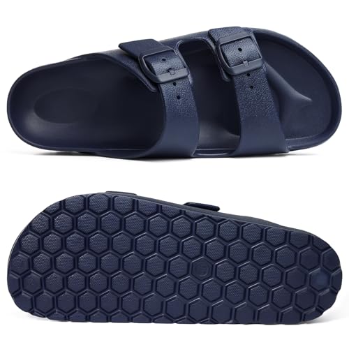 Image of KIDMI Women's Comfortable EVA Sandals with Medium Arch Support, Adjustable Buckle Summer Beach Slide Sandal