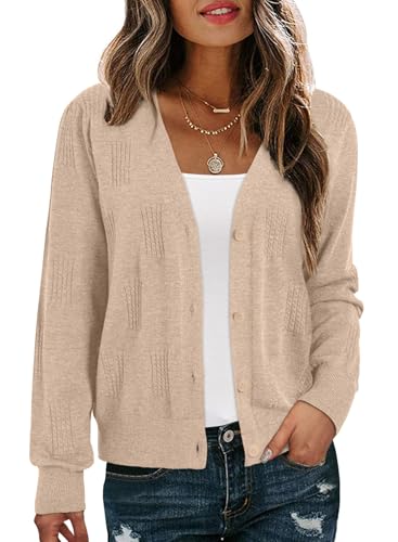 Dokotoo Woman Cardigans Trendy Cashmere Long...