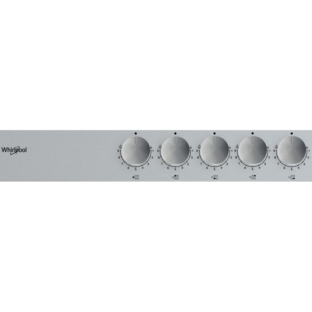 Piano cottura n° 5 fuochi a gas inox - TGML 761 IX