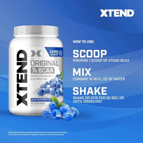 Scivation Xtend BCAA 90杯分 (ブルーラズベリー) の商品画像 6