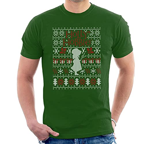 Holly Hobbie Heritage Christmas Silhouette haut manches courtes hiver vêtement mode homme