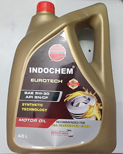Image of Car Oil INDOCHEM 5w30 4.5 ltr (1)