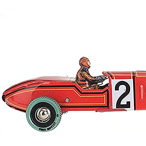 Arcawa Vintage Wind Up Racing Race Car Model Clockwork Tin Toy Great Collectable Gift Boys And Girls Parent-Child Interactive Toys #TOP3