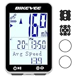 Bikevee GPS Speedometer & Odometer - Wireless Bike Computer, Auto Start/Stop, Auto...