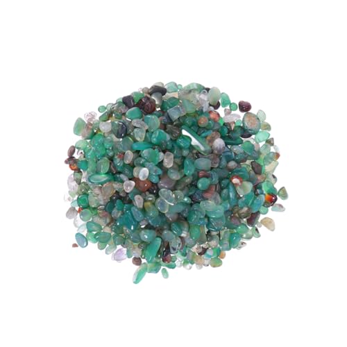ERINGOGO Crystal Stones Agate Gravel for Degaussing Fish Tank Rocks Decorative Pebbles for Indoor
