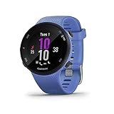 Garmin Forerunner 45S - Reloj para correr con GPS y soporte para plan de entrenamiento Garmin Coach - Iris, pequeño (renovado)