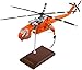 Scalecraft S-64 Skycrane Erickson fire Fighting Helicopter Desktop Display Model Scale:1/48