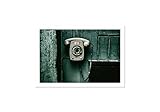  Telefon Werkstatt Wählscheibe Fotografie Fine Art Print 24x34 cm