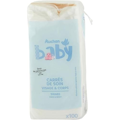 Carrés de soin doux,100 carrés