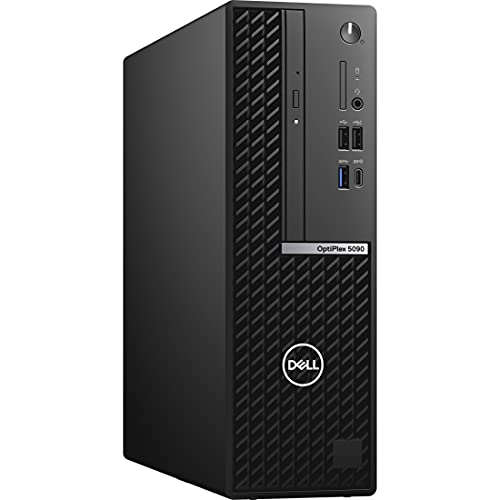 Image of Dell OptiPlex 5000 5090 Desktop Computer - Intel Core i7 10th Gen i7-10700 Octa-core (8 Core) 2.90 GHz - 8 GB RAM DDR4 SDRAM - 256 GB M.2 PCI Express NVMe 3.0 x4 SSD - Small Form Factor - Black