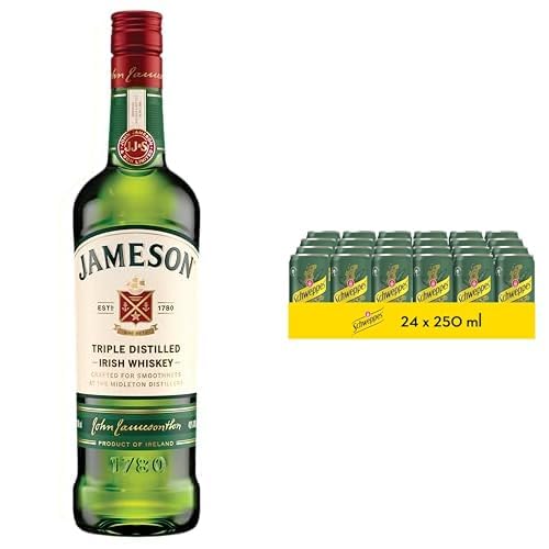 Jameson 1l + Schweppes Ginger Ale pack 24 x 25 cl