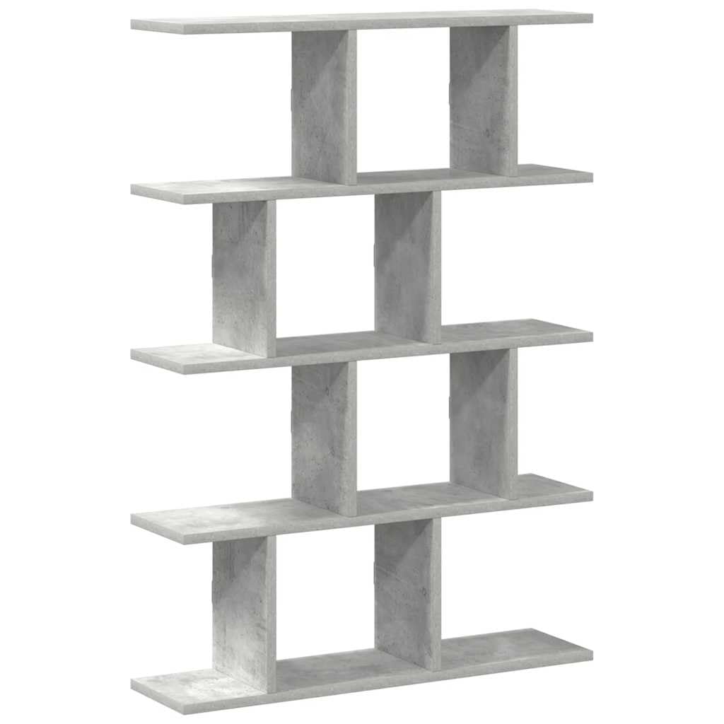 Estantería de pared (15 compartimentos), color gris | Diseño flotante, fácil de limpiar, multifuncional para sala de estar dormitorio