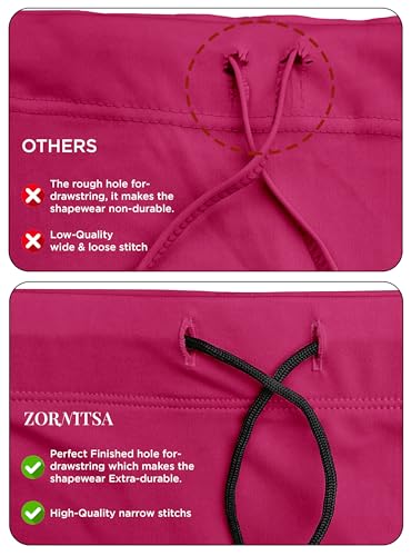 Image of ZORNITSA Cotton Lycra Saree Shapewear Petticoat for Women, Stretchable Saree Shaper Petticoat Inskirt, Shape wear Dress for Saree, Skirts