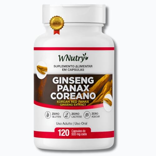 Ginseng Premium WNutry 120 Cápsulas 500mg