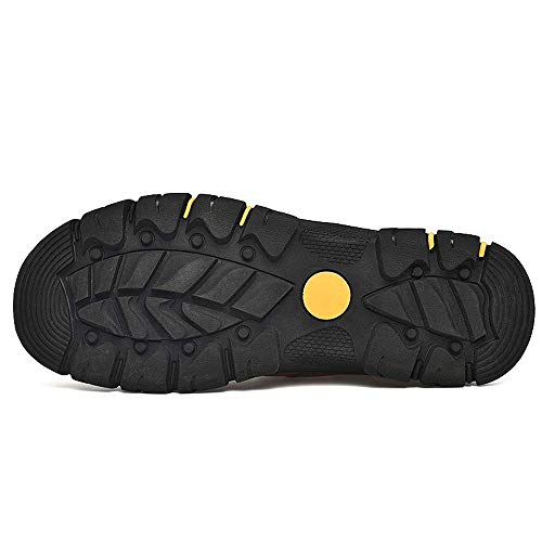 JEBU Men's Outdoor Mountaineering Sports Leisure Breathable Non-Slip Lightweight Travel Hiking Shoes4