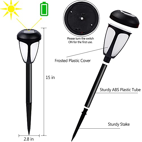 Maggift 12 Pack Solar Pathway Lights, Outdoor Rgb Color Changing Garden Lights, Auto Change Multicolor, Ip44 Waterproof Solar Powered Landscape Lights For Lawn, Patio, Yard, Walkway, Deck, Driveway #TOP5