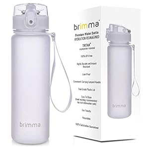 Brimma-Premium-Sports-Water-Bottle-with-Leak-Proof-Flip-Top-Lid-Eco-Friendly-BPA-Free-Tritan-Plastic-Must-Have-for-The-Gym-Yoga-Running-Outdoors-Cycling-and-Camping Brimma Premium Sports Water Bottle with Leak Proof Flip Top Lid - Eco Friendly & BPA Free Tritan Plastic - Must Have for The Gym, Yoga, Running, Outdoors, Cycling, and Camping