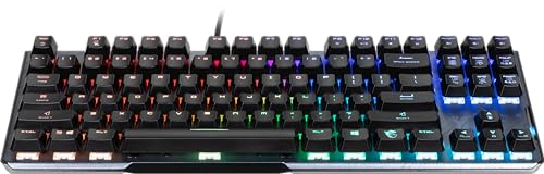 Vigor GK50 Elite TKL LR US Tastiera meccanica da gioco RGB con interruttori Kahil Blue - Tastiera gaming - Immagine 1