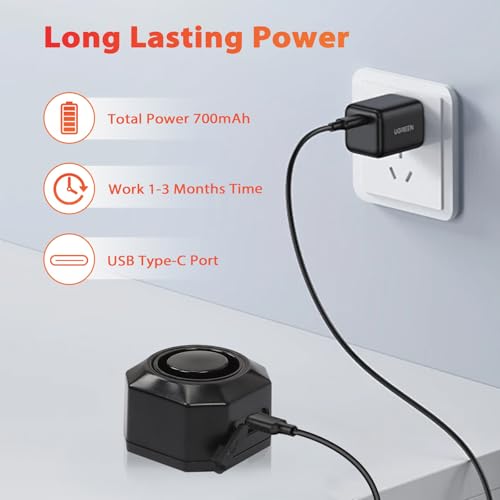 FODAHRWS Electric Scooter Lock with Alarm