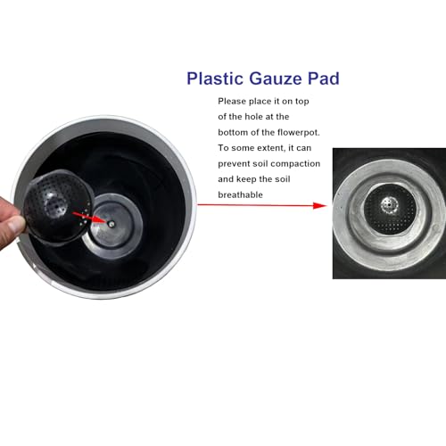 24,21,11 Inch Large Plastic Planters with Drainage Hole and Saucer - Set of 3 Tall Plant Pots Indoor Flower Pot Tall Round Planters Outdoor Large Tall Planter