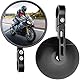 2 Stück Motorrad Spiegel E24 Geprüft für Lenkerdurchmesser von 22mm und 25mm- Verstellbare Montage, 360° Drehung und 146° Neigungswinkel um den besten Blickwinkel zu erhalten sicheres Fahren