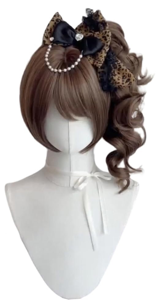 Amazon.co.jp: フルウィッグ かつら 前髪 ショート ボブ ドール感