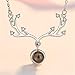 Collar Personalizado Con Foto Collar Personalizado Con Imagen Promesa Collar De Proyección...