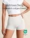 SHARICCA Boxershorts Damen Nahtlos Weich Unterhosen Damen Hohe Taille Radlerhose Hotpants Unterwäsche Boxershorts Seamless Mehrpack (3P01-Mehrfarbig, M)