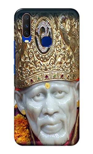 Image of PRINTFIDAA Sai Baba Lord Shiridi Great God Hinduism Hindu Religious Printed Designer Hard Case for Vivo Y12 / Vivo Y11 (6.35 inch) Back Cover -(e) RPM1005