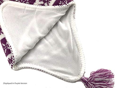 SnowStoppers Winter Sherpa Knit Hat for Kids3