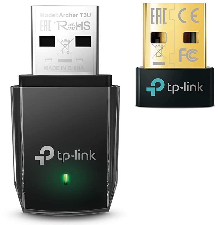 Image of TP-Link AC1300 USB WiFi Adapter - 2.4G /5G Dual Band Mini Wireless Network Adapter for PC Desktop, MU-MIMO Wi-Fi Dongle & USB Bluetooth Adapter for PC,5.0 Bluetooth Dongle Receiver Supports Windows 10