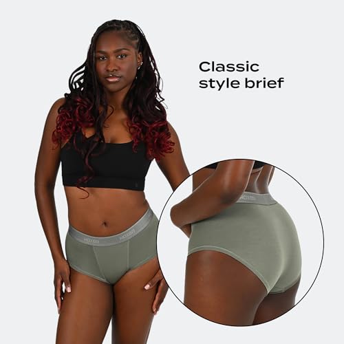Image of Woxer Women's Classic Seamless Boyshort Panties, Soft Modal Fabric with No Roll Inseam, Chafe-Free, Breathable Design