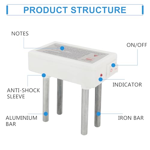 Consfly Water Quality Tester Water Electrolyzer Quick Water Quality Electrolysis Iron Bars - Thumbnail 2