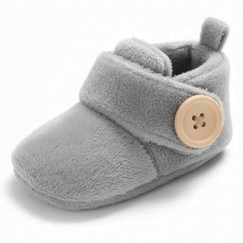 Image of Newborn Baby Booties | Soft & Breathable Cotton Footwear for Baby Boys & Girls | Skin-Friendly, Comfortable Booties for 3-12 Months