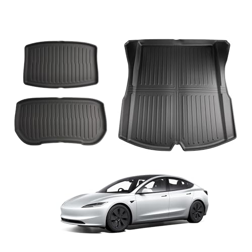 Tapis de coffre Tesla Model 3 2024 accessoires auto habitacle imperméable