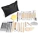 Blisstime 34PCS Clay Tools,Pottery Sculpting Tool and Supplies,Wooden Handle Pottery Carving Tool Set