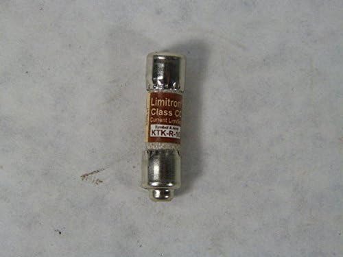 Bussmann KTK-R-10 Single Element Class CC Rejection Current-Limiting Fast Acting Fuse 10 Amp 600 Volt AC Limitron