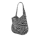 MUCKLILY Bolso Bandolera de Poliéster para Mujer Bolso de Hombro Grande y Resistente Elegante y Versátil para Diario y Fiestas