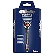 Gillette Fusion 5 ProGlide Rasierer Herren mit Trimmerklinge für Präzision und Gleitbeschichtung, Rasierer + 4 Rasierklingen