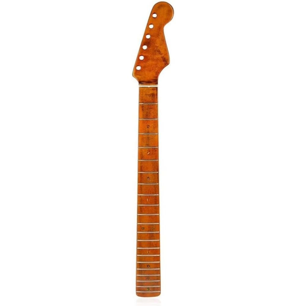Szyja gitarowa, 21 progów podstrunnicy klonowej uchwyt, do części gitary elektrycznej ST Strat zamiennik