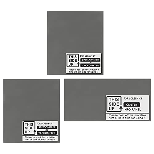 Corvette C4 84-89 Instrument LCD Polarizing Film Restoration Kit for Repair Worn and Sun-faded LCD Panels