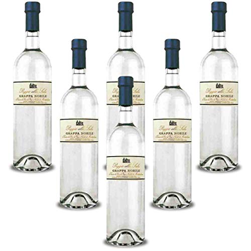 Grappa di Vinacce da uve di Nobile Poggio Alla Sala (6 bottiglie 70 cl.)