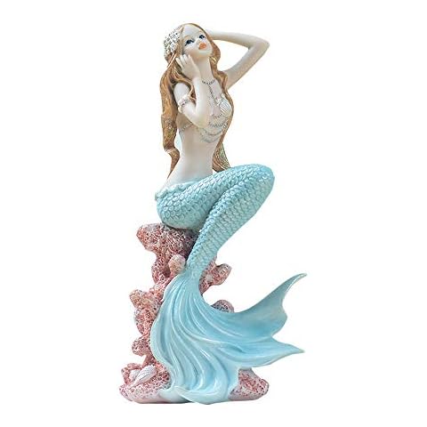 Rayberro Mermaid Princess Resin Statue Cover